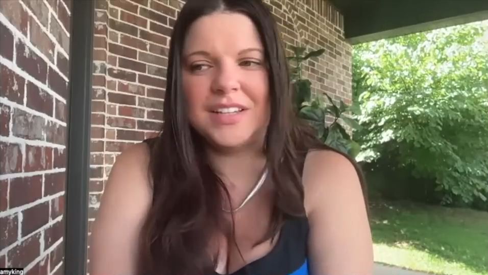 Amy Duggar King on The Sarah Fraser Show in July 2026.