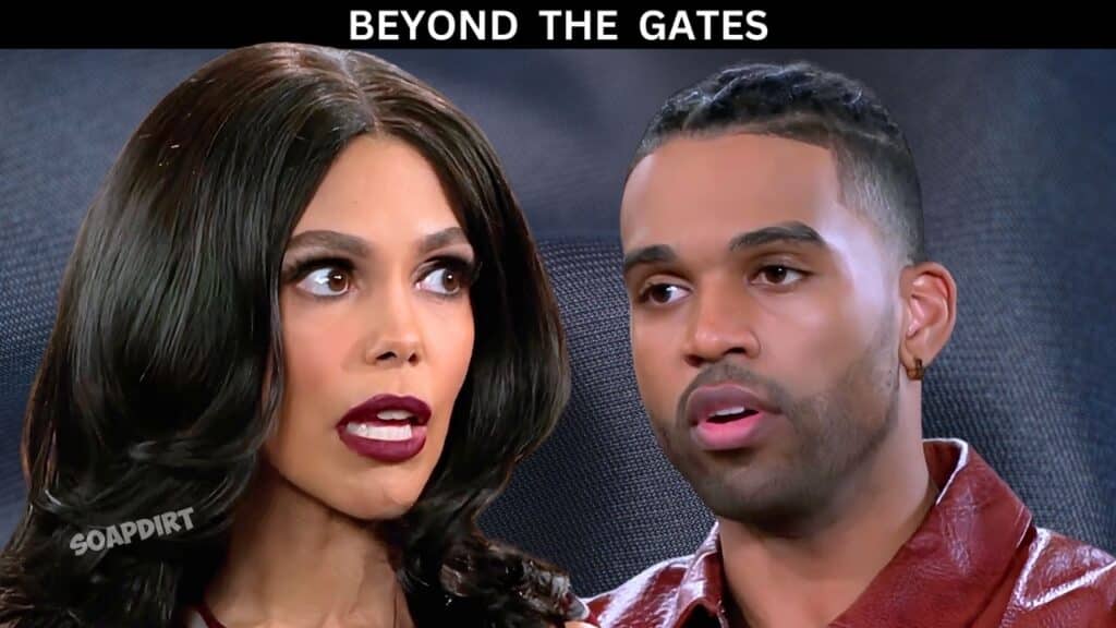 Beyond the Gates Spoilers: Dani Dupree (Karla Mosley) - Izaiah Hawthorne (David Lami Friebe)