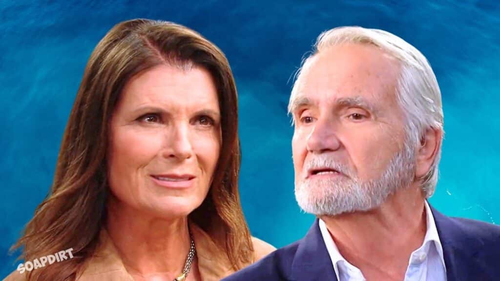 Bold and the Beautiful Spoilers : Sheila Carter (Kimberlin Brown) - Eric Forrester (John McCook)