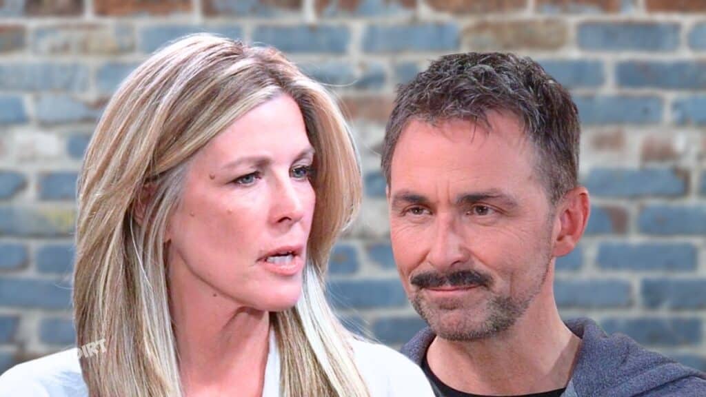General Hospital: Carly Corinthos (Laura Wright) - Valentin Cassadine (James Patrick Stuart)