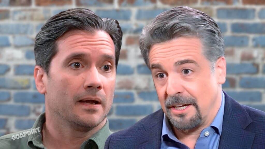 General Hospital: Dante Falconeri (Dominic Zamprogna) - Jack Brennan (Chris McKenna)