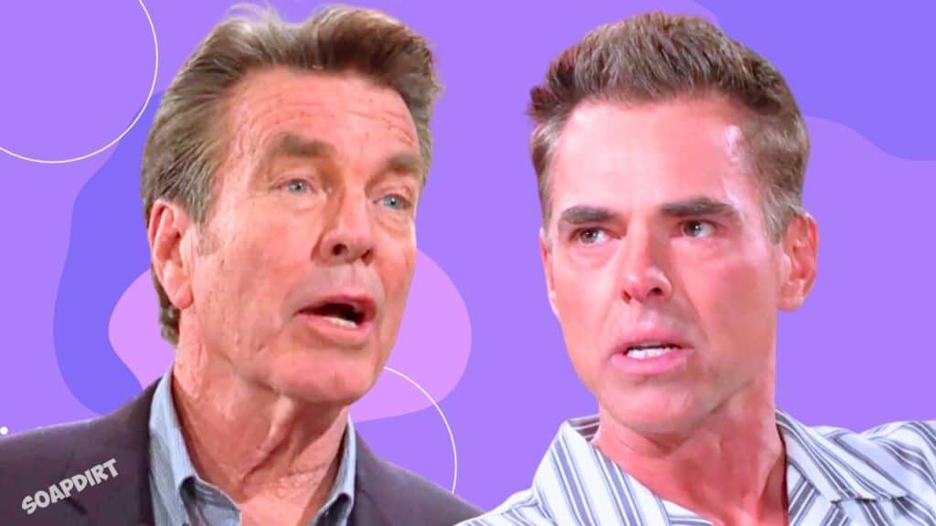 Young and the Restless Spoilers: Jack Abbott (Peter Bergman) - Billy Abbott (Jason Thompson)