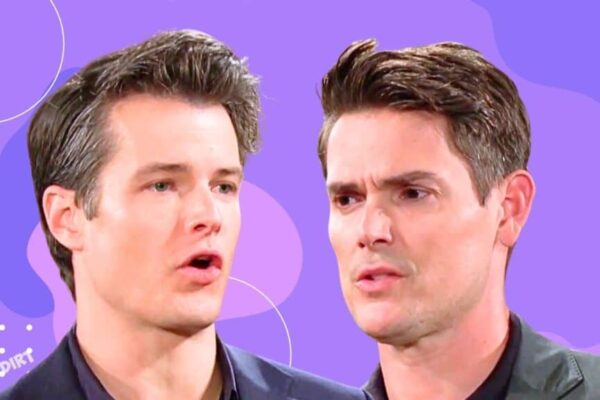 Young and the Restles: Kyle Abbott (Michael Mealor) - Adam Newman (Mark Grossman)