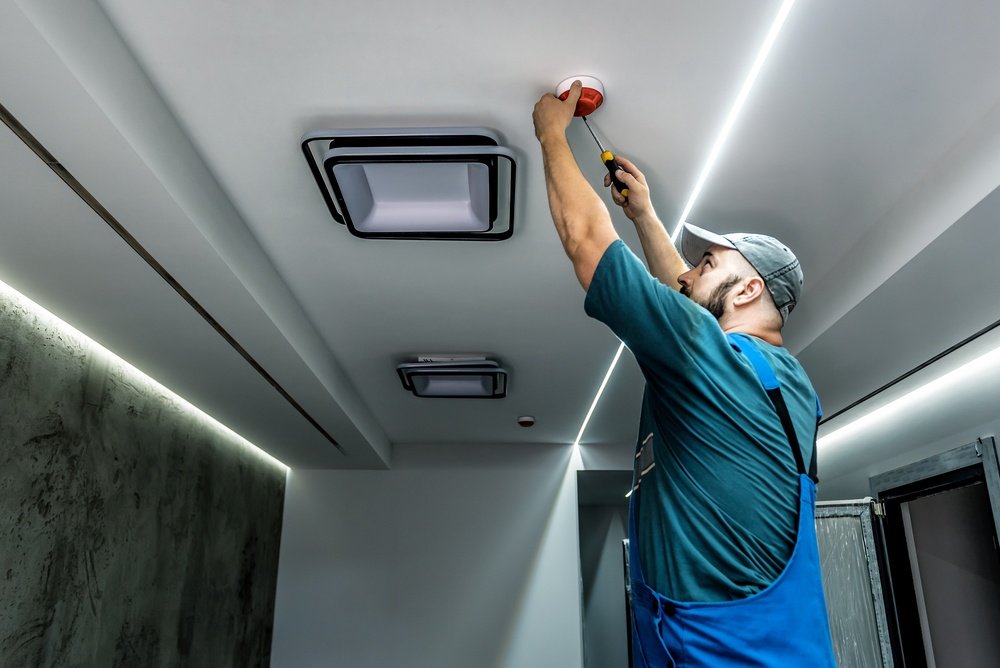 smoke alarm testing service